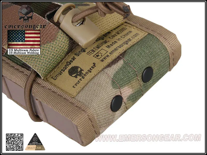 Сумка для магазина EmersonGear с одной единицей Боевая Molle Магнитная сумка Мультикам