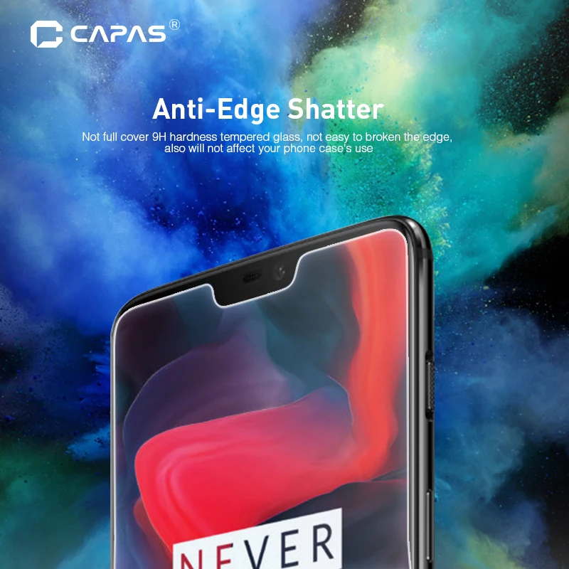 Закаленное стекло OnePlus 6 One Plus A6000 защитная пленка для экрана прозрачная