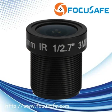 Focusafe хит продаж 3 мегапикселя 6 мм M12 объектив для платы Мп CCTV 95 градусов 1/2. 5 &quot3MP HD