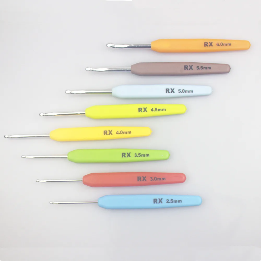 Новое поступление 1 набор 8 шт 14 см многоцветные спицы пластиковые ручки