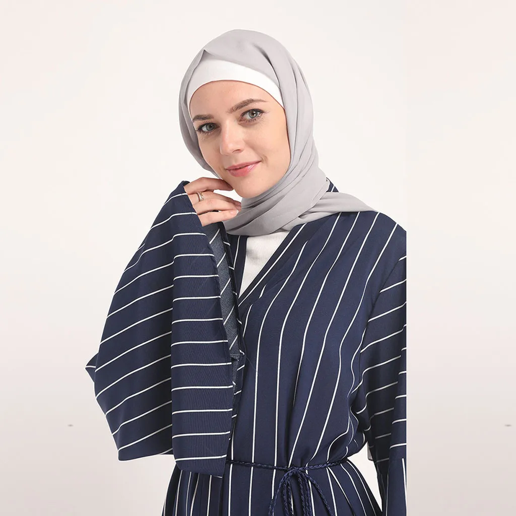 

Vestidos 2019 Kaftan Abaya Dubai Arabic Womens Cardigan Dress Muslim Outwear Kimono Abaya Dubai Tunic Kaftan Autumn Robe Z0415