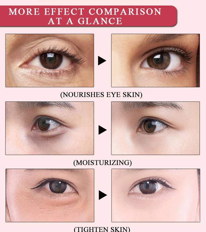 2 пары коллагеновых черных жемчужных гелевых масок для глаз против морщин маска