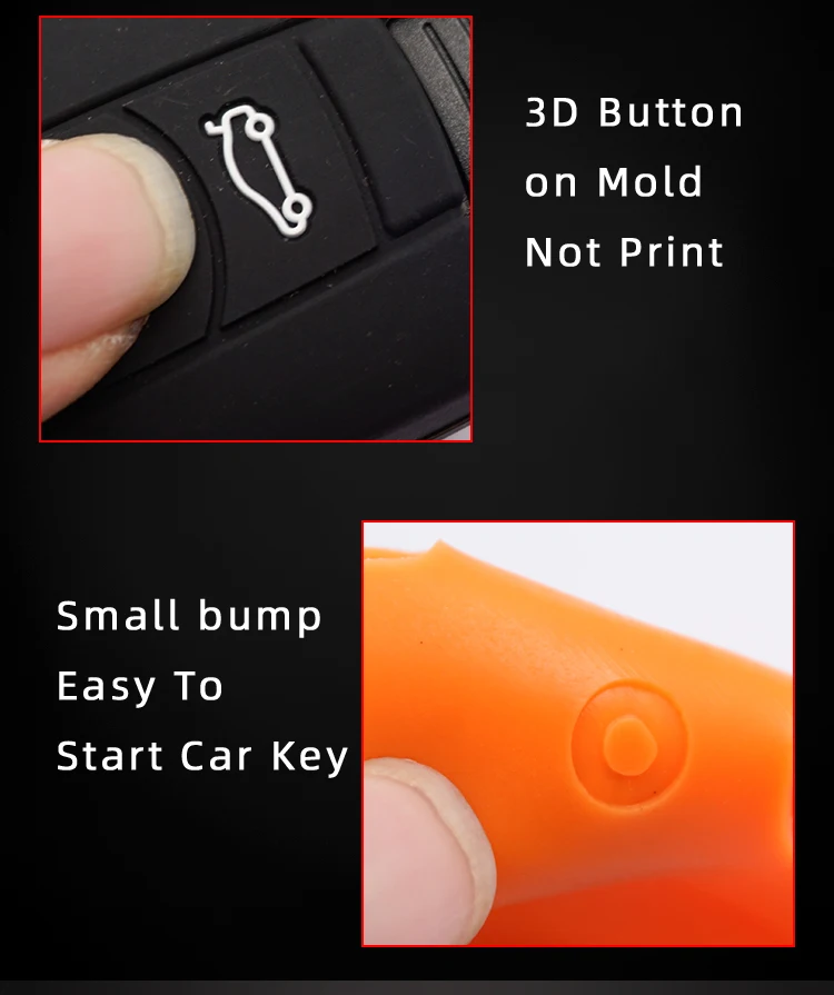Чехол для ключей Xinyuexin Dont Touch My Key 3 кнопки для VW Golf 7 MK7 Seat 3 Ibiza 4 Arona Ateca Skoda Octavia