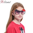 Милые детские солнцезащитные очки riliлис в горошек для девочек