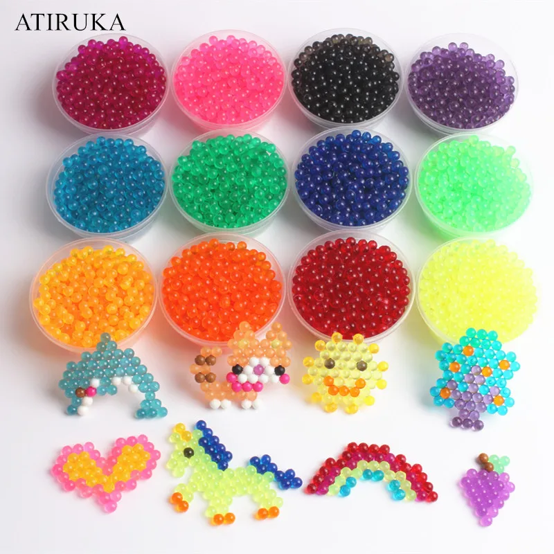 3D головоломка 12 видов цветов Beads обучающие игрушки для детей Кристальные