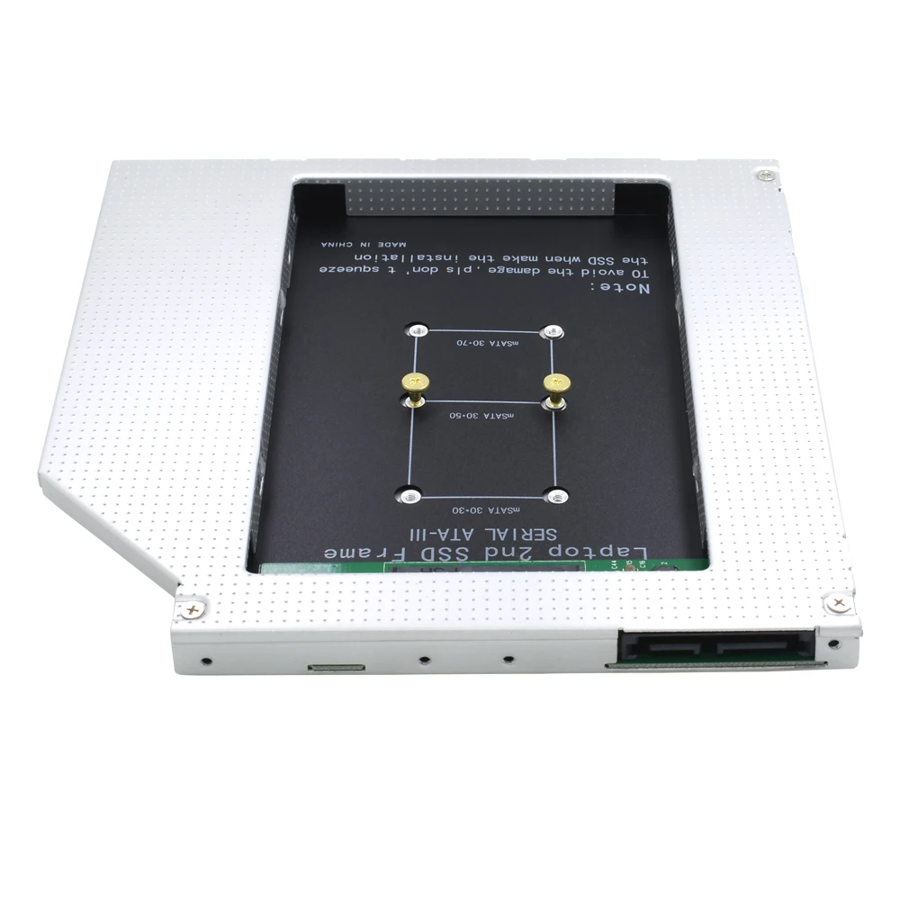 TISHRIC SATA 3 0 9 5 мм корпус Caddy для MSATA 2nd HDD SSD адаптер жесткого диска ноутбука