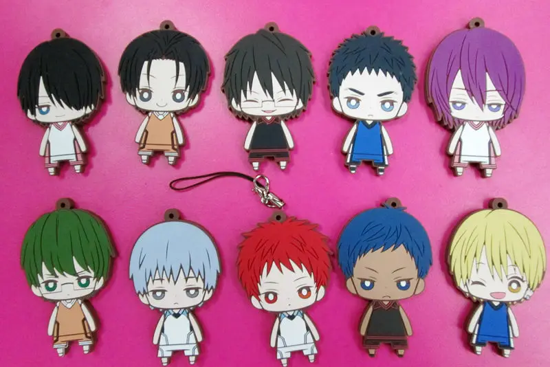 10 шт./компл. Аниме Kuroko no корзина фигурки Tetsuya Kagami Taiga Kise Ryouta симпатичная большая