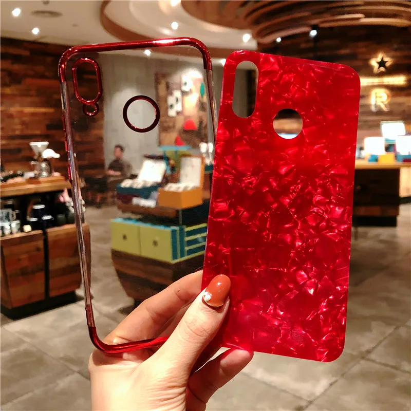Glitter Marble Silicone Case For Huawei P20 Pro Cover P30 Lite P10 Mate 20 10 Honor Play P Smart Plus Y6 Y7 2019 |