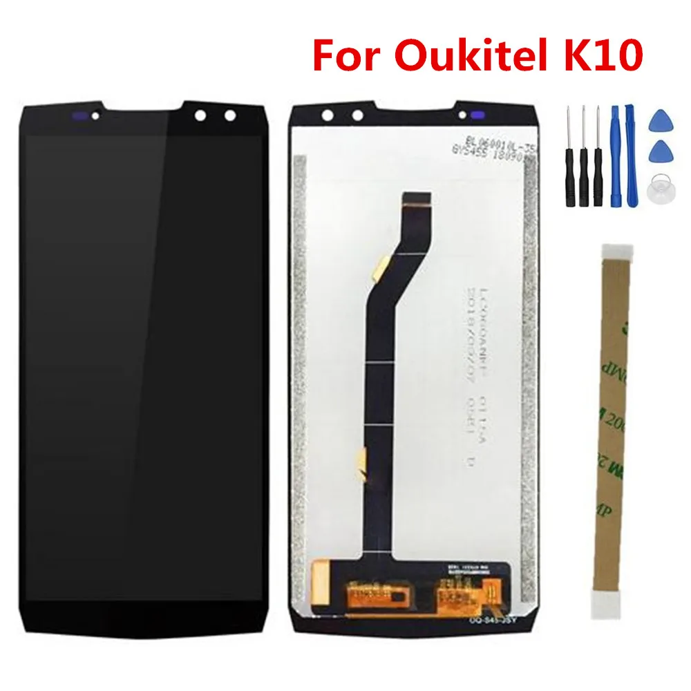 Сменное Стекло для телефона Oukitel K10 ЖК-дисплей 6 0 дюйма 2160 х1080 + дигитайзер с