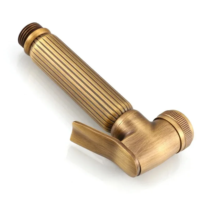 Античное Латунное биде для душа одиночное холодное ванной комнаты маленькая