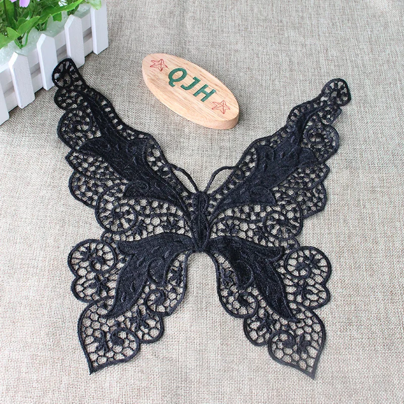 1 шт. Вышитый цветочный кружевной воротник|lace neckline|collar trimsewing applique |