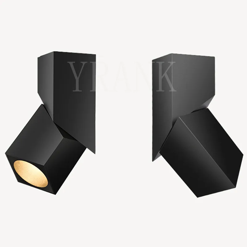 Koop NEW Fashion Art Cube Plafond Opbouw 7 W 12 W 15 W CREE LED Downlight Lights Verstelbare Bestraling Hoek