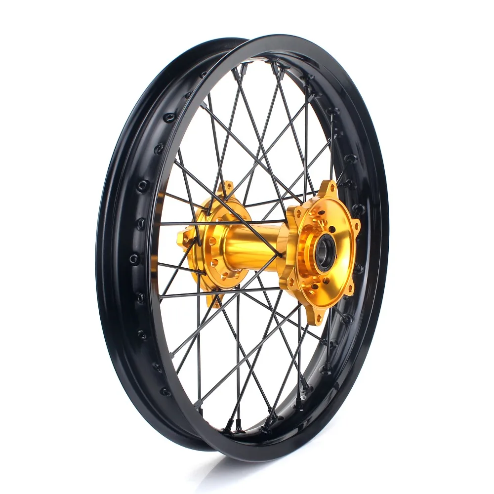 Передние и задние диски BIKINGBOY 21*1 6 18*2 15 MX полные ступицы 36 спиц для SUZUKI RMZ 250 RMZ250 07 08 09