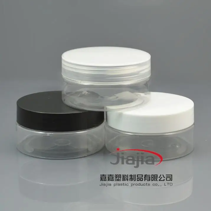 80 мл прозрачная банка для домашних животных с прозрачной/черной/белая