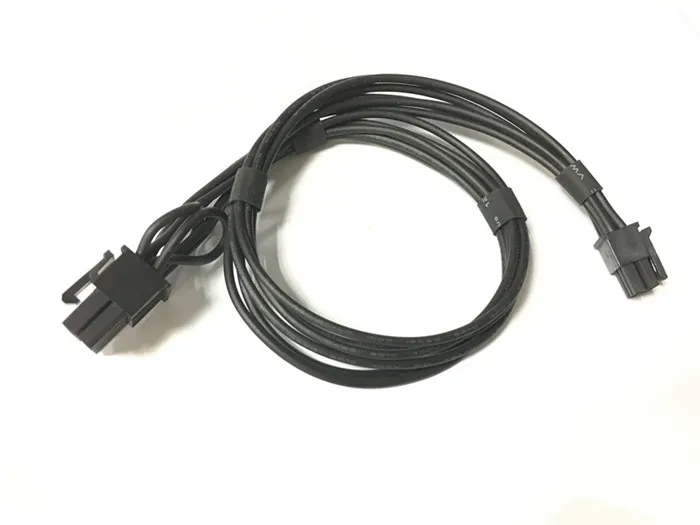 High Quality Mini 6-Pin 6pin to PCI-E pcie 8Pin 2*4pin PCI Express Power Cable for MacPro G5 TITAN Graphic Video Card 18AWG 37CM |