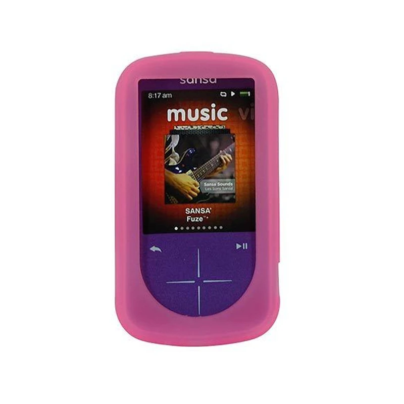 Защитный силиконовый резиновый чехол для SanDisk Sansa Fuze Plus + аксессуары MP3 |