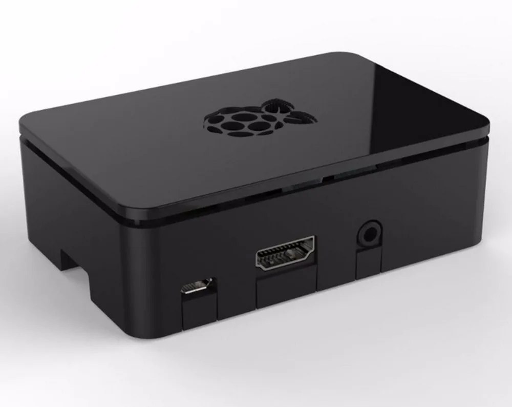 Для Raspberry Pi 4 4B 3B +/3/2 Комплект ABS корпус + вентилятор охлаждения кабель HDMI радиатор