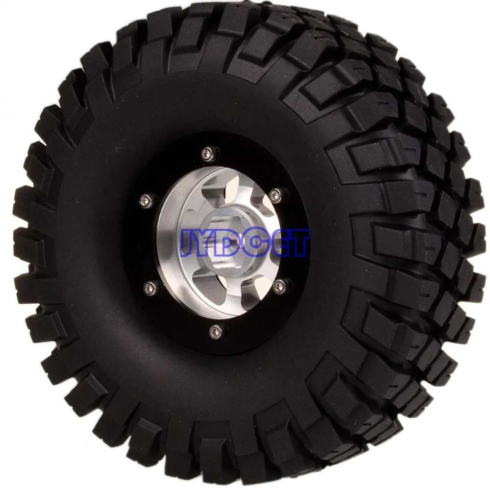 4 шт. 1 9 &quotалюминиевые колеса/обод и 112 мм супер Swamper шины 1061-7038 для RC 1/10 модель Рок