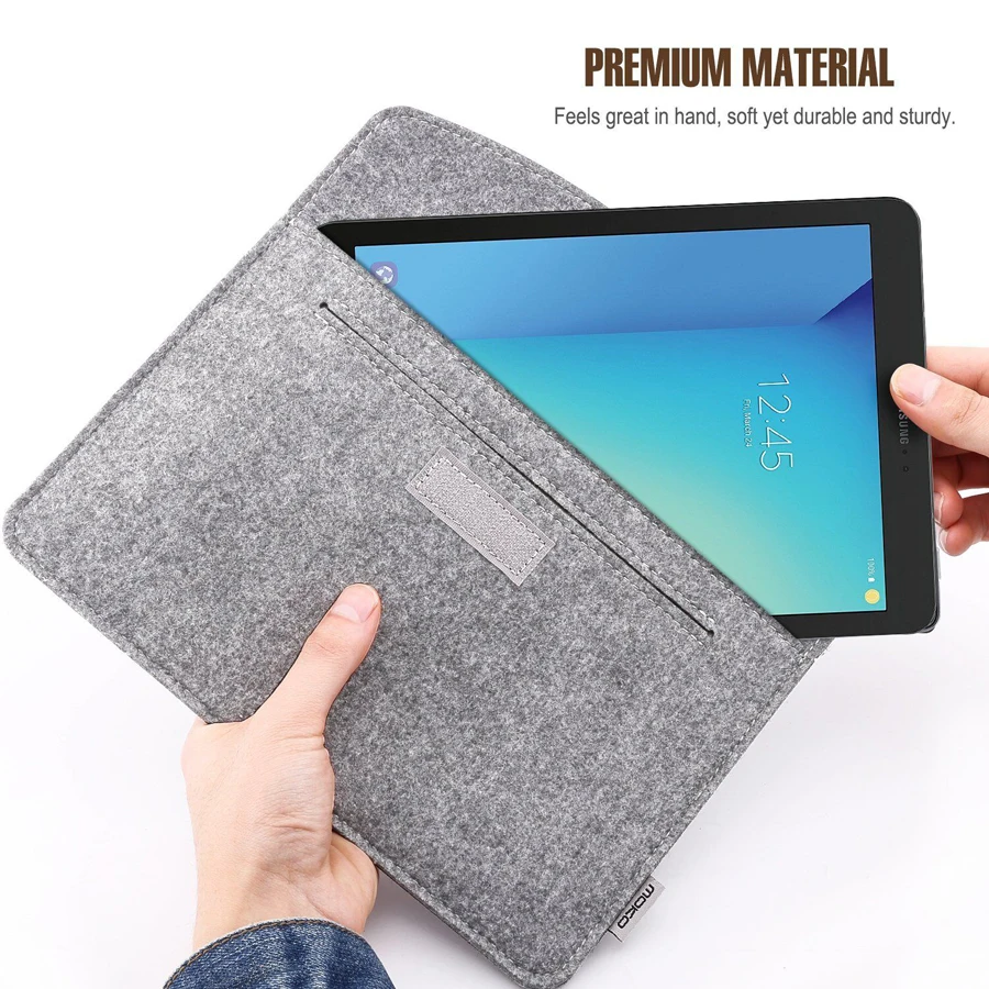 Новая мода Тонкий шерстяной фетровый чехол для планшета для ipad Air 2 3 Чехол Pro 9,7 10,5 11 чехол для huawei samsung lenovo tab