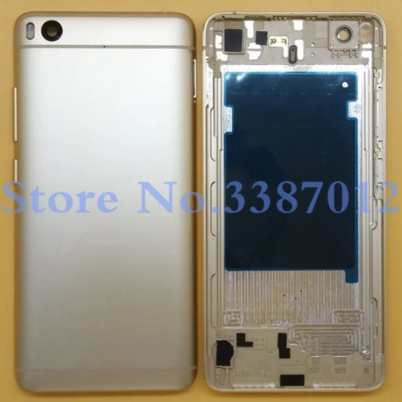 5 15 &quotдля Xiaomi 5S M5S Mi5S mi Задняя крышка батареи чехол + объектив боковые клавиши для