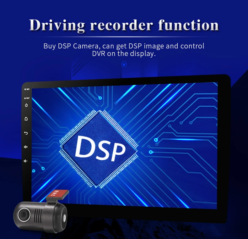 Восьмиядерный Android 8,1 4 Гб ram 64GM rom автомобильный DVD gps навигатор плеер Deckless стерео для Ford eco sport радио головное устройство
