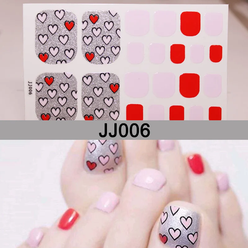 22 шт/лист водостойкие полноразмерные наклейки для ногтей 3D DIY украшения OA66 |
