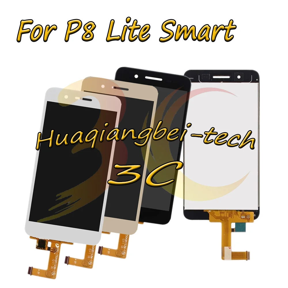 

New 5.0'' For Huawei P8 Lite Smart ( Not For Huawei P8 Lite ) Full LCD DIsplay + Touch Screen Digitizer Assembly 100% Tested