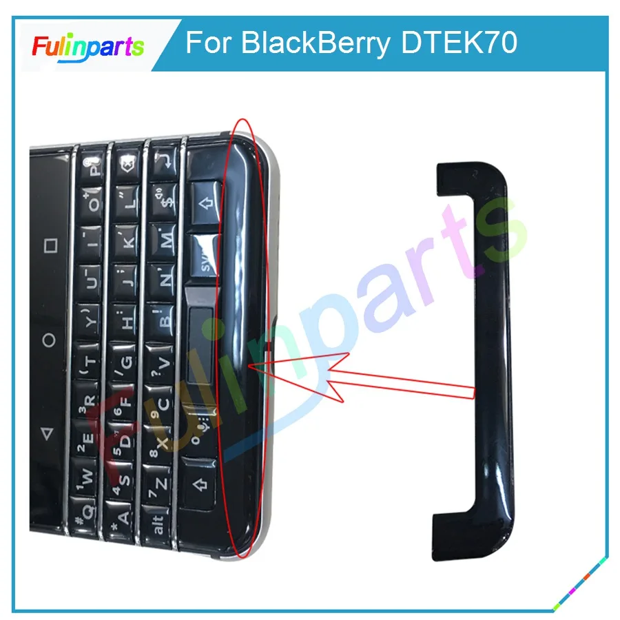 Запасные части для BlackBerry KEYone DTEK70 с откидной крышкой (как на фото) черный|Шлейфы