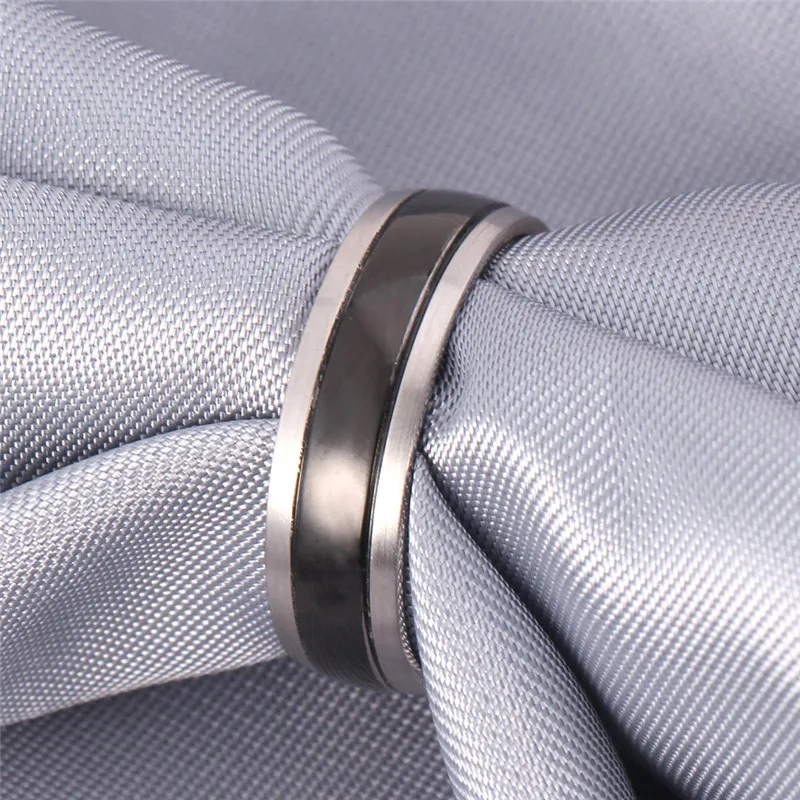 Мужское кольцо из нержавеющей стали 316L в подарочной коробке | Украшения и