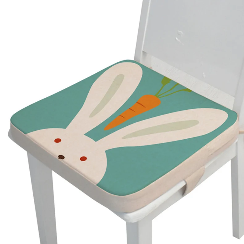 40x40x5 cm Rabbit 40*40*10 см подушка-подстилка для детского кресла, противоскользящая Водонепроницаемая подушка для детского стула, регулируемая подушка для стула - Цвет: 40x40x5 cm Rabbit
