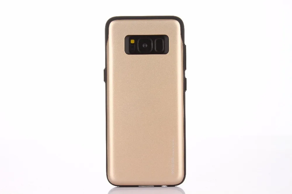 Чехол-бампер Mercury GOOSPERY Sky Slide со слотом для карт для samsung Galaxy Note 8, 9, 10 plus, S8, S9, S10 PLUS