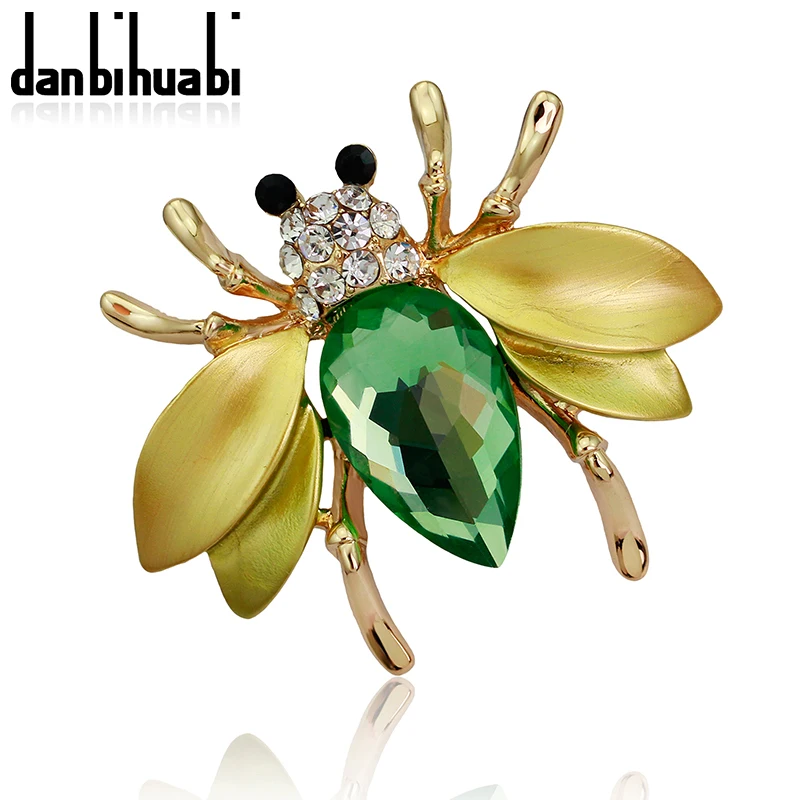 Насекомых Мода Воротник Аксессуары коралловые Броши вечерние Bijoux Для женщин pins