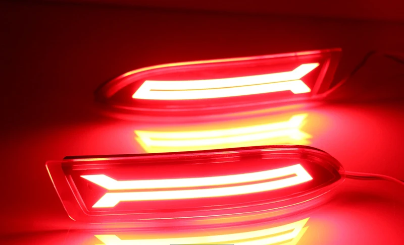 Автомобиль мигает 2 шт. для Toyota Avanza led задний бампер свет вождения лампа стоп-сигнала стайлинга автомобиля