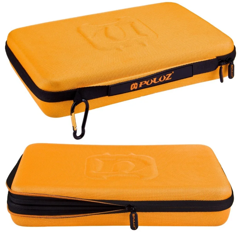 

Nylon+EVA Orange Waterproof Carrying Travel Storage Case Box 32CM*22CM*7CM for GoPro HERO Action Sportscamera Accessories