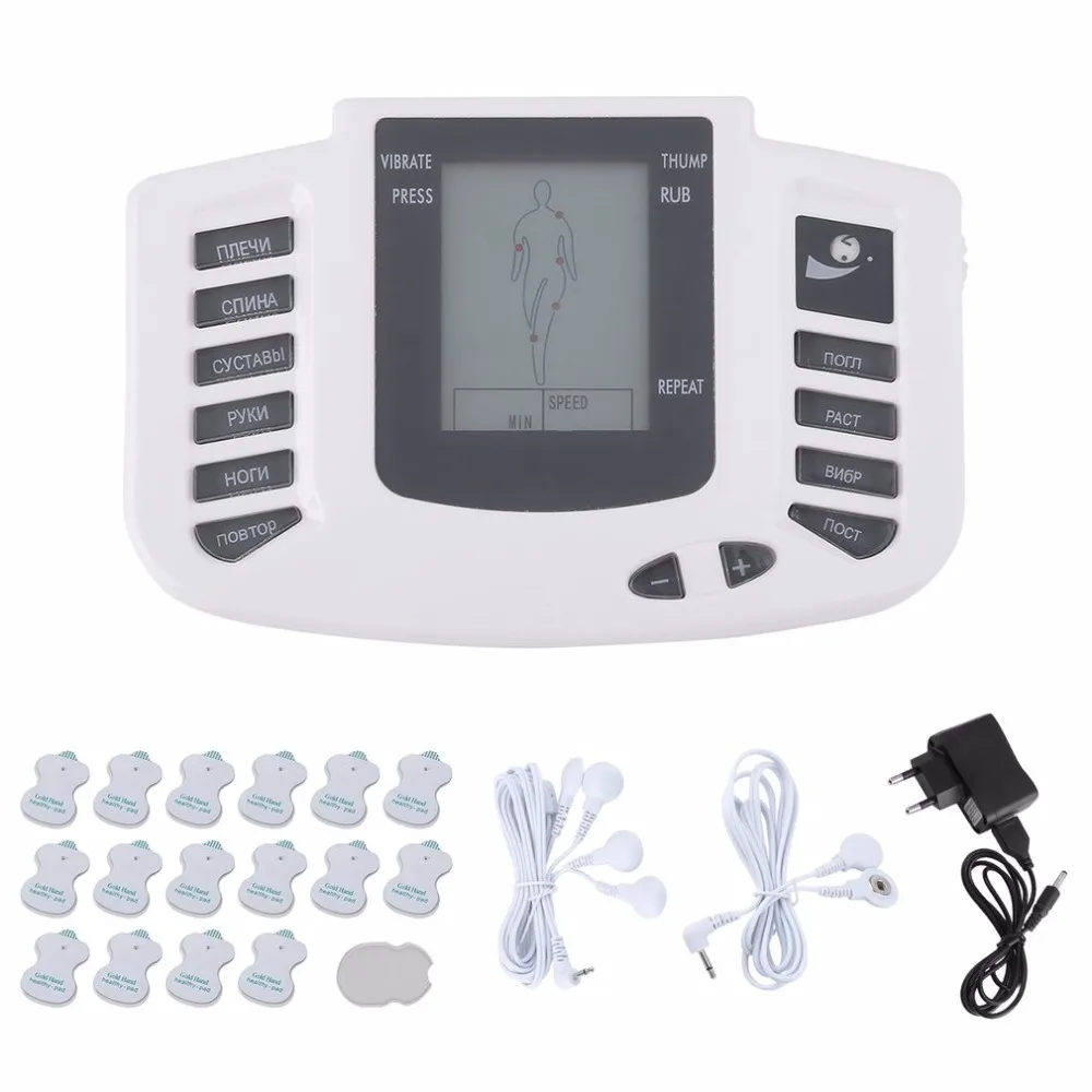 

Digital Electronic Body Slimming Pulse Massage Muscle Relax Stimulator Acupuncture Therapy Machine Physiotherapy Apparatus new