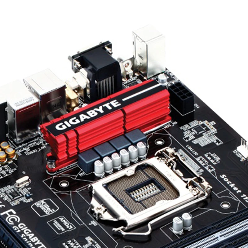 GIGABYTE GA-G1.Sniper H6 рабочего Материнская плата LGA1150 i3 i5 i7 DDR3 USB3.0 32G блок питания ATX