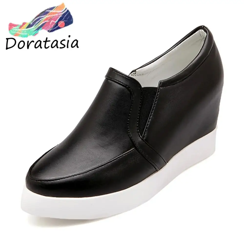DoraTasia/Модная весенняя женская обувь, большие размеры 34-43, мягкая обувь на плоской подошве, удобная повседневная женская обувь для отдыха, обувь для девочек