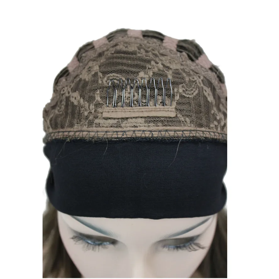 StrongBeauty средние Натуральные Прямые парики 3/4 черный/светлый женский парик с