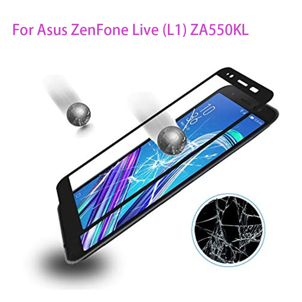 2 шт. защитная пленка из закаленного стекла Naxtop 2.5D для Asus Zenfone 3 ZE552KL/Max (M1)/Live (L1)/3 Max/4