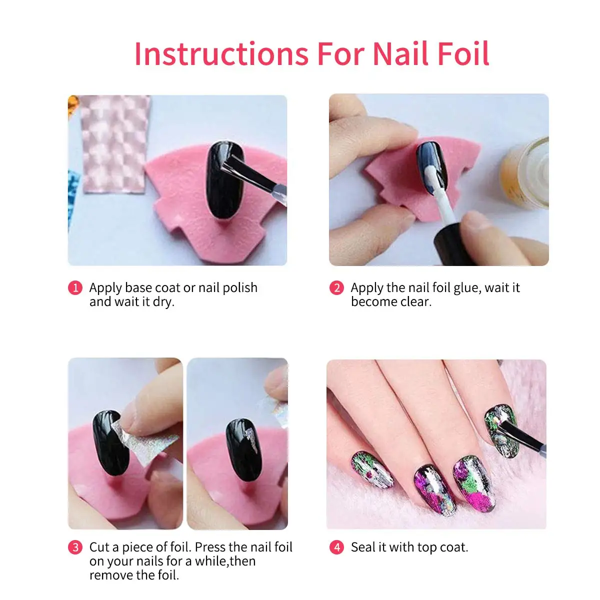 Лазерный голографический стикер для ногтей 10 рулонов цветные наклейки в виде