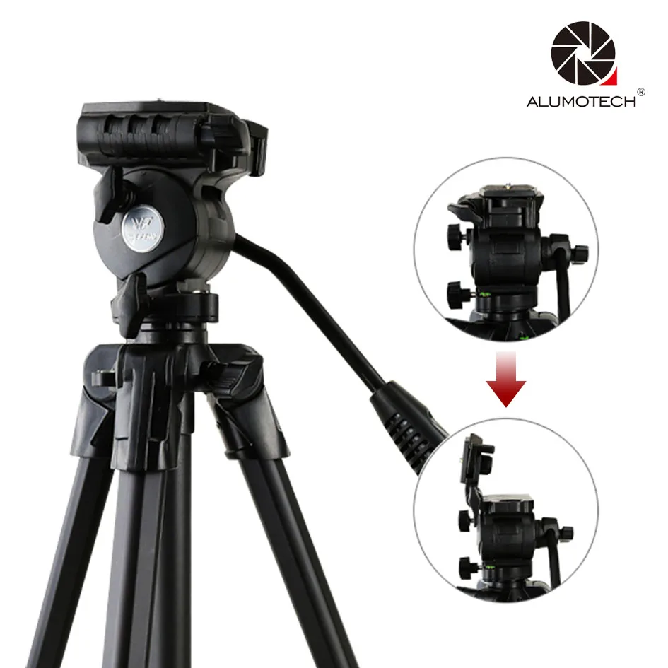 

Алюминиевый штатив ALUMOTECH 20 "~ 40", студийный штатив для цифровой зеркальной камеры, смартфона, видеосъемки