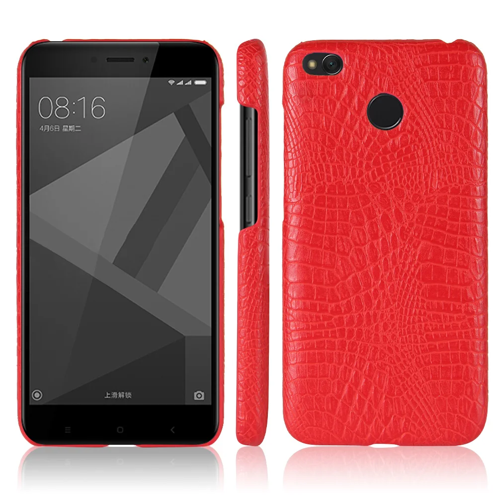 Роскошный защитный чехол из искусственной кожи для Xiaomi Redmi 4X | Мобильные телефоны