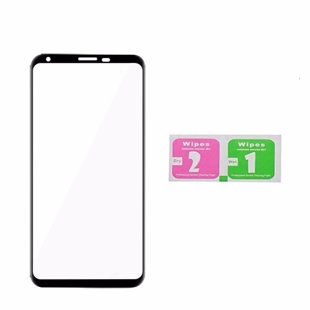 Закаленное стекло для LG V30 3D изогнутое полное покрытие Защита экрана Защитное