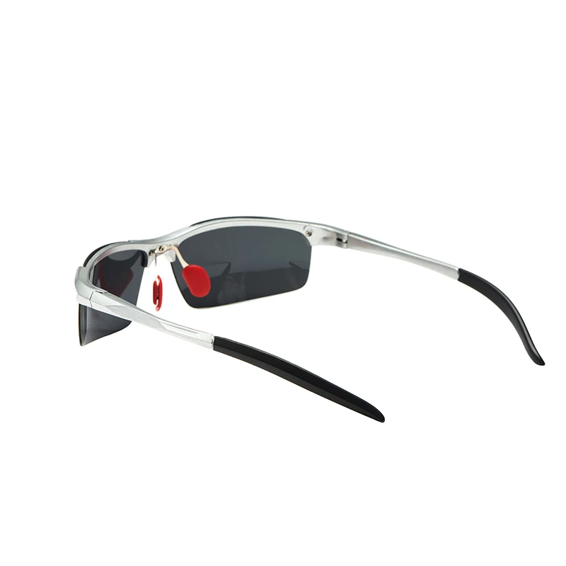 Мужские солнцезащитные очки с поляризацией в винтажной квадратной оправе UV400