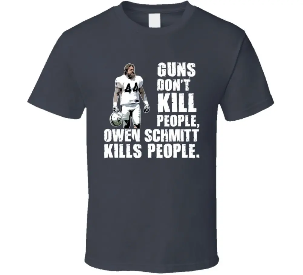 Мужская футболка унисекс с надписью Guns Dont Kill People Owen Schmitt Kills Oakland | одежда
