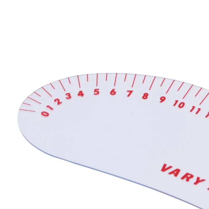 Пластиковая изогнутая линейка для шитья инструмент рисования на заказ