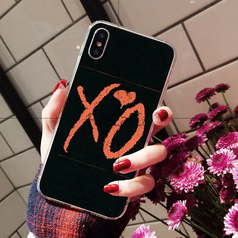 Мягкий силиконовый чехол для телефона Ruicaica The Weeknd xo Apple iPhone 8 7 6 6S Plus X XS MAX 5 5S SE XR |