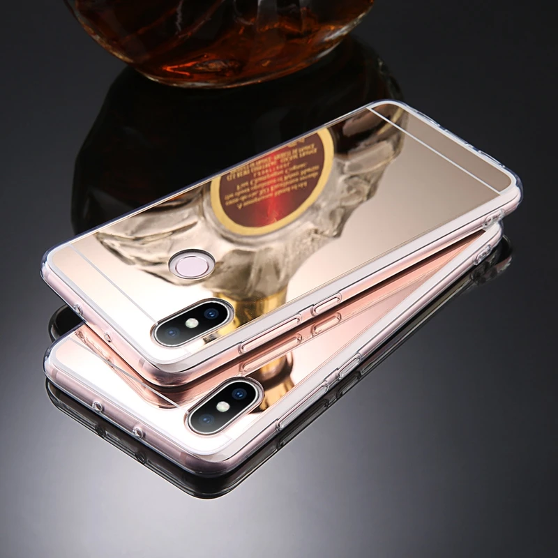 Чехол с зеркальным эффектом для HUAWEI HONOR 8 9 10 Lite 8X 8C 7A 7C 7X 6A 6C 6X роскошный мягкий