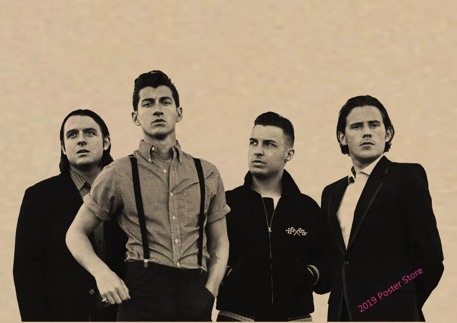 Группа Arctic Monkeys Music Class/rockers Arctic Monkeys ретро крафт-бумага плакат настенный домашний бар плакаты домашний Декор подарок 01