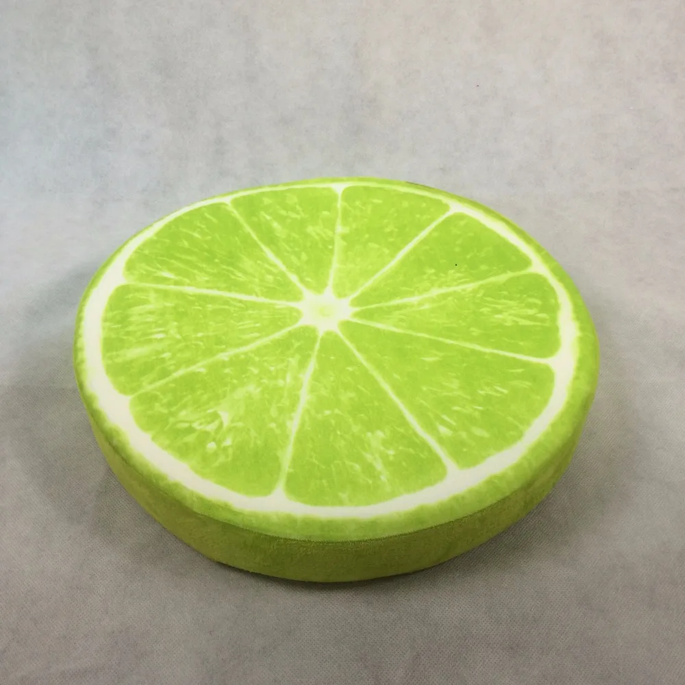 3D сублимационная печать подушка в виде фрукта с губкой вставка забавная Подушка